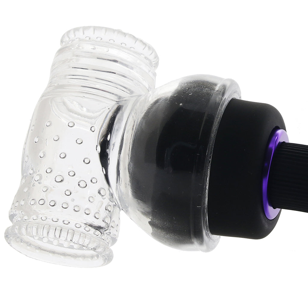 Merci Cock Stroker Wand Attachment Vibrators > Wands - Tophatter Daily Deals