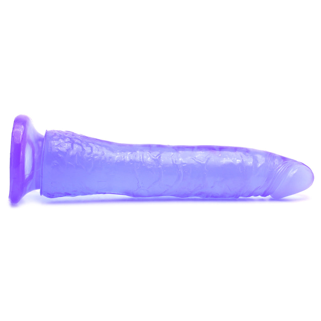 Basix Slim 7 Inch Dildo in Purple Dildo Sex Toys > Realistic Dildos - Tophatter Daily Deals