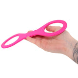 Sex & Mischief Hot Pink Silicone Cuffs in Small Bondage and Fetish > Wrist and Ankle Cuffs - Tophatter Daily Deals
