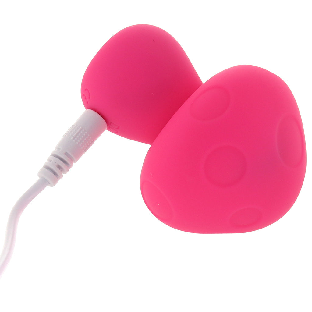 Mochi Silicone Mushroom Mini Vibe in Pink Vibrators > Clitoral Stimulators - Tophatter Daily Deals