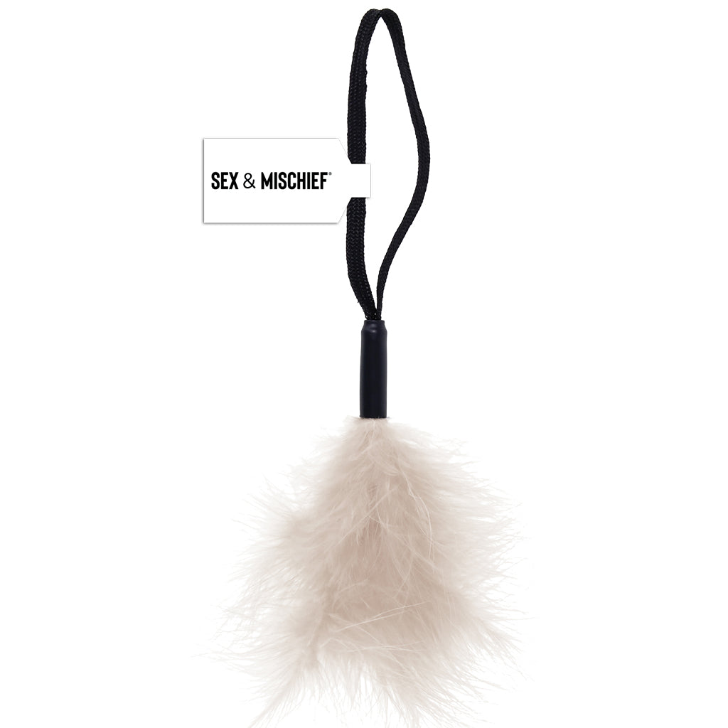 S&M Peaches 'n CreaMe Wrist Feather Ticker in Cream Sensual Love > Ticklers & Teasers - Tophatter Daily Deals