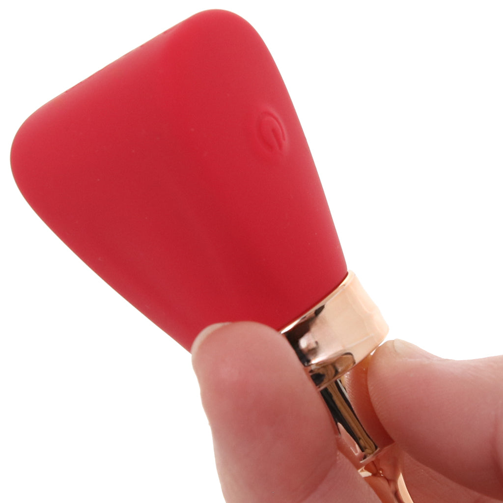 Gold Glam Tri-Tip Vibe Vibrators > Clitoral Stimulators - Tophatter Daily Deals