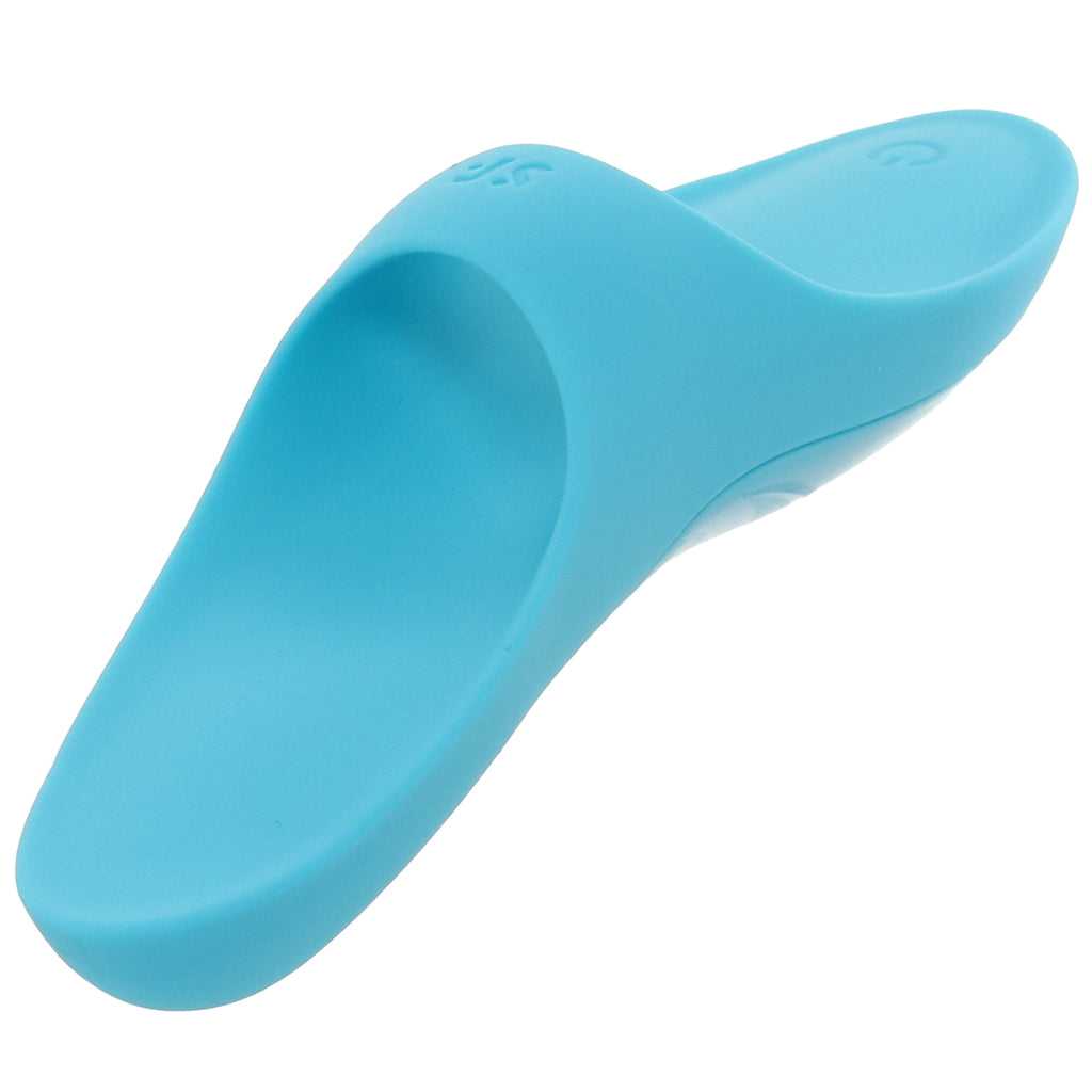 Satisfyer Teaser Finger Vibe in Light Blue Vibrators > Finger Vibrators - Tophatter Daily Deals