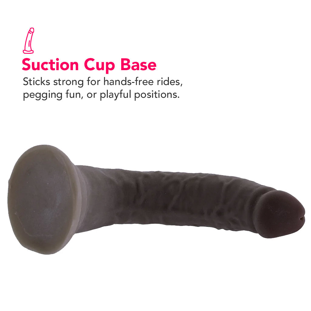 Dr. Skin Plus 9 Inch Posable Dildo in Black Dildo Sex Toys > Realistic Dildos - Tophatter Daily Deals