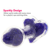 Oh My Gem Lustre Glass Butt Plug in Blue Anal Sex Toys > Butt Plugs - Tophatter Daily Deals