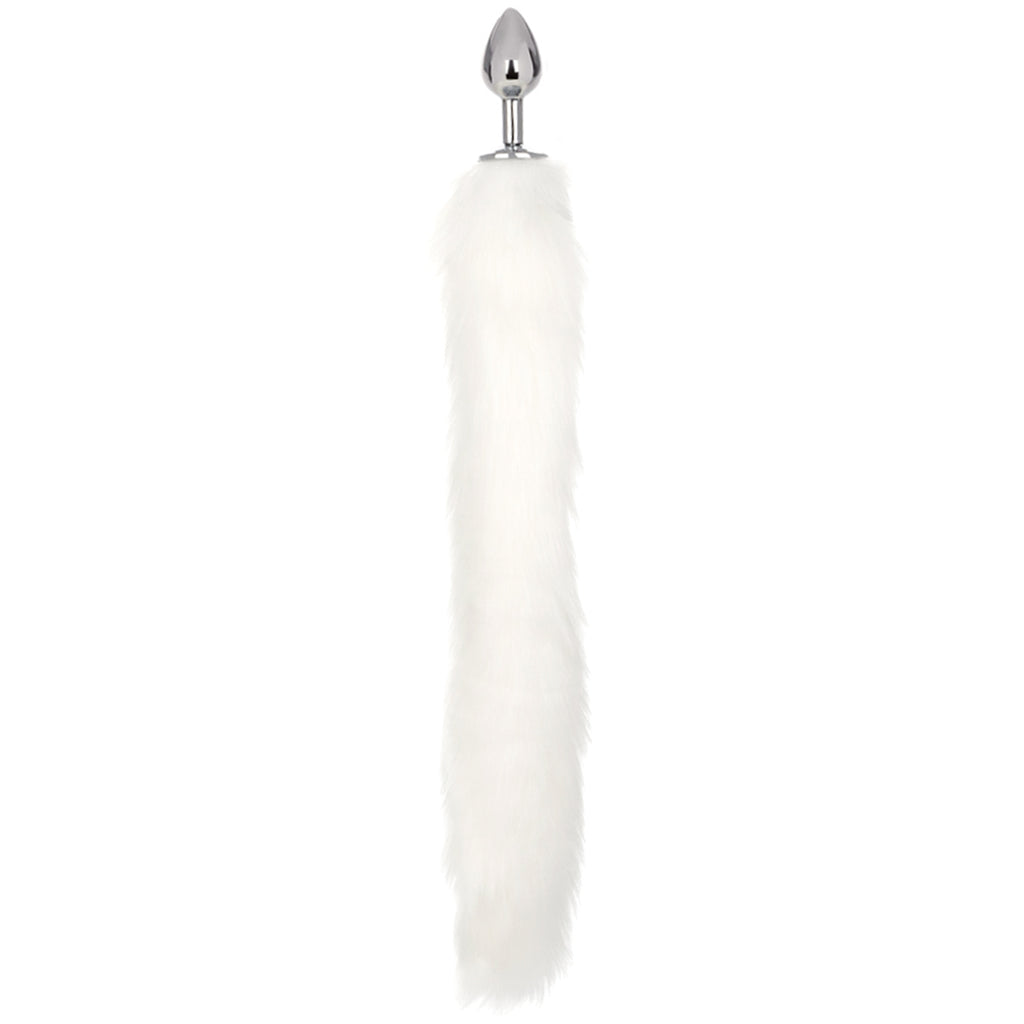 Running Wild White Tail Plug Anal Sex Toys > Butt Plugs - Tophatter Daily Deals