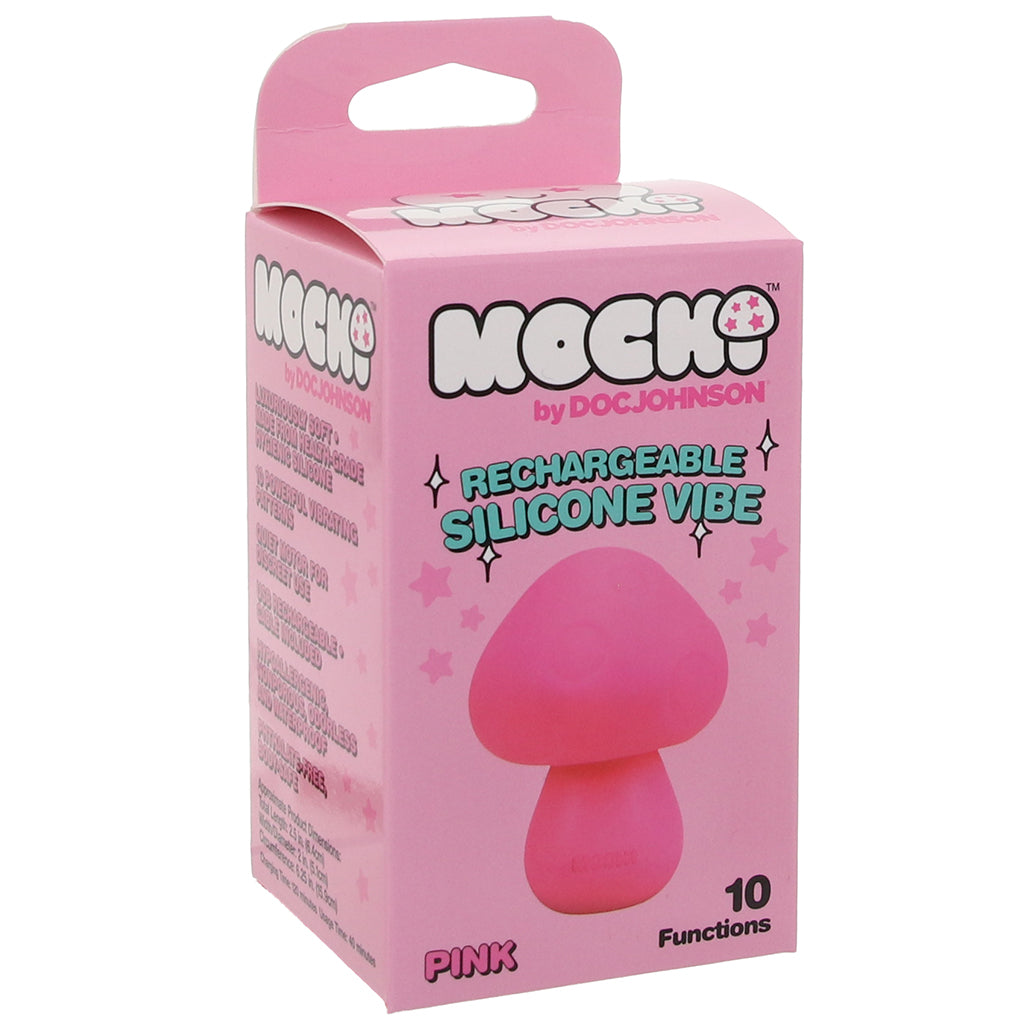 Mochi Silicone Mushroom Mini Vibe in Pink Vibrators > Clitoral Stimulators - Tophatter Daily Deals