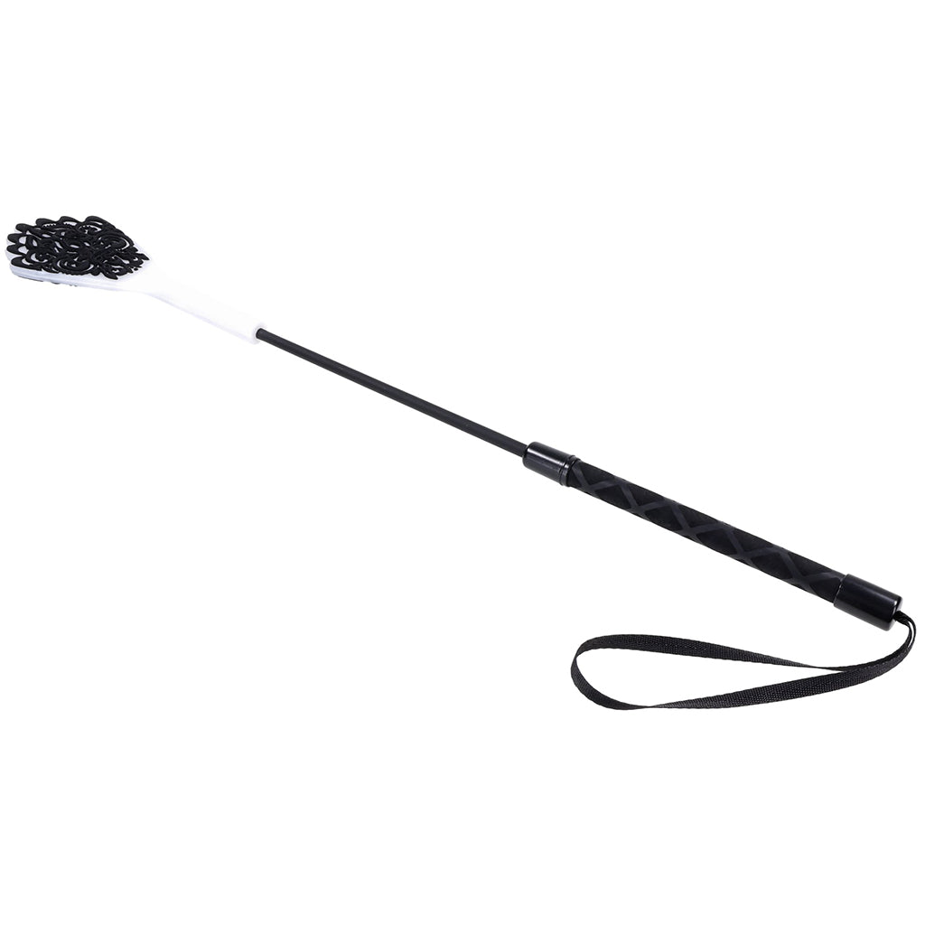 Sex & Mischief Lace Silicone Impression Crop Bondage and Fetish > Whips and Crops - Tophatter Daily Deals
