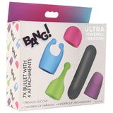 Bang! Rechargeable Bullet and Attachment Set Vibrators > Bullet and Egg Vibrators - Tophatter Daily Deals