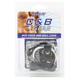 Blue Line Duo Cock and Ball Lock - Tophatter's Adult Sex Toys Online Bondage and Fetish > Cock and Ball Devices - Tophatter Daily Deals