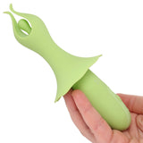 Sienna Fluttering Silicone Vibe in Green - Tophatter's Vibrator Deals Online Vibrators > Clitoral Stimulators - Tophatter Daily Deals