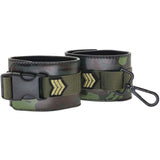 Ouch! Army Themed Wrist Cuffs Bondage and Fetish > Wrist and Ankle Cuffs - Tophatter Daily Deals