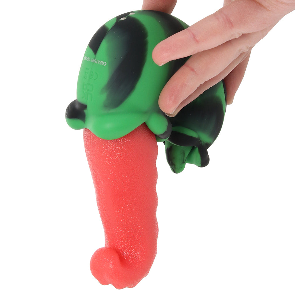 Creature Cocks Tongue Lasher Silicone Vibe Vibrators > Clitoral Stimulators - Tophatter Daily Deals