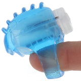 Vibrating Finger Teaser in Blue Vibrators > Finger Vibrators - Tophatter Daily Deals