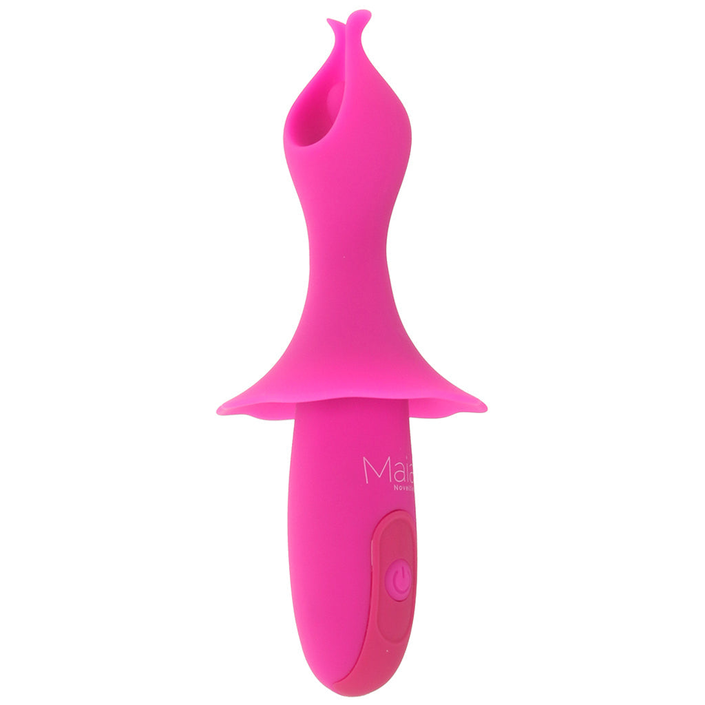 Sienna Fluttering Silicone Vibe in Pink - Tophatter's Vibrator Deals Online Vibrators > Clitoral Stimulators - Tophatter Daily Deals
