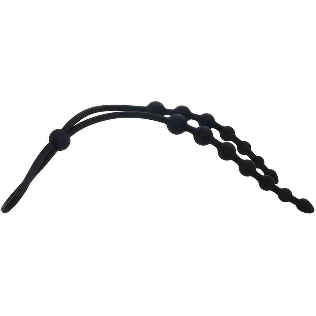 Ass-Station Dual Silicone Anal Beads Anal Sex Toys > Anal Beads - Tophatter Daily Deals