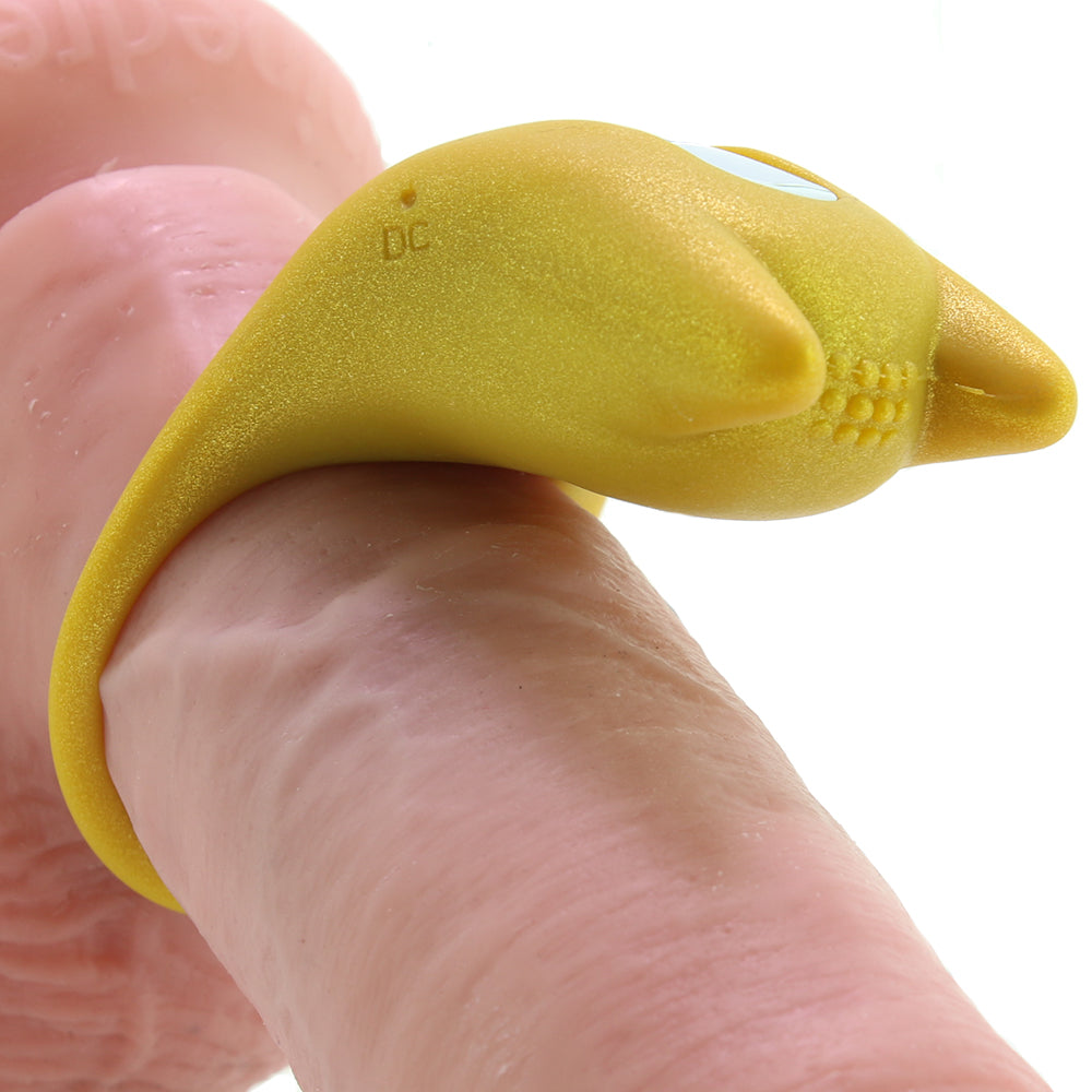 Naughty Bits Horny AF Vibrating Cock Ring - Tophatter's Adult Sex Toys Online Cock Rings - Tophatter Daily Deals