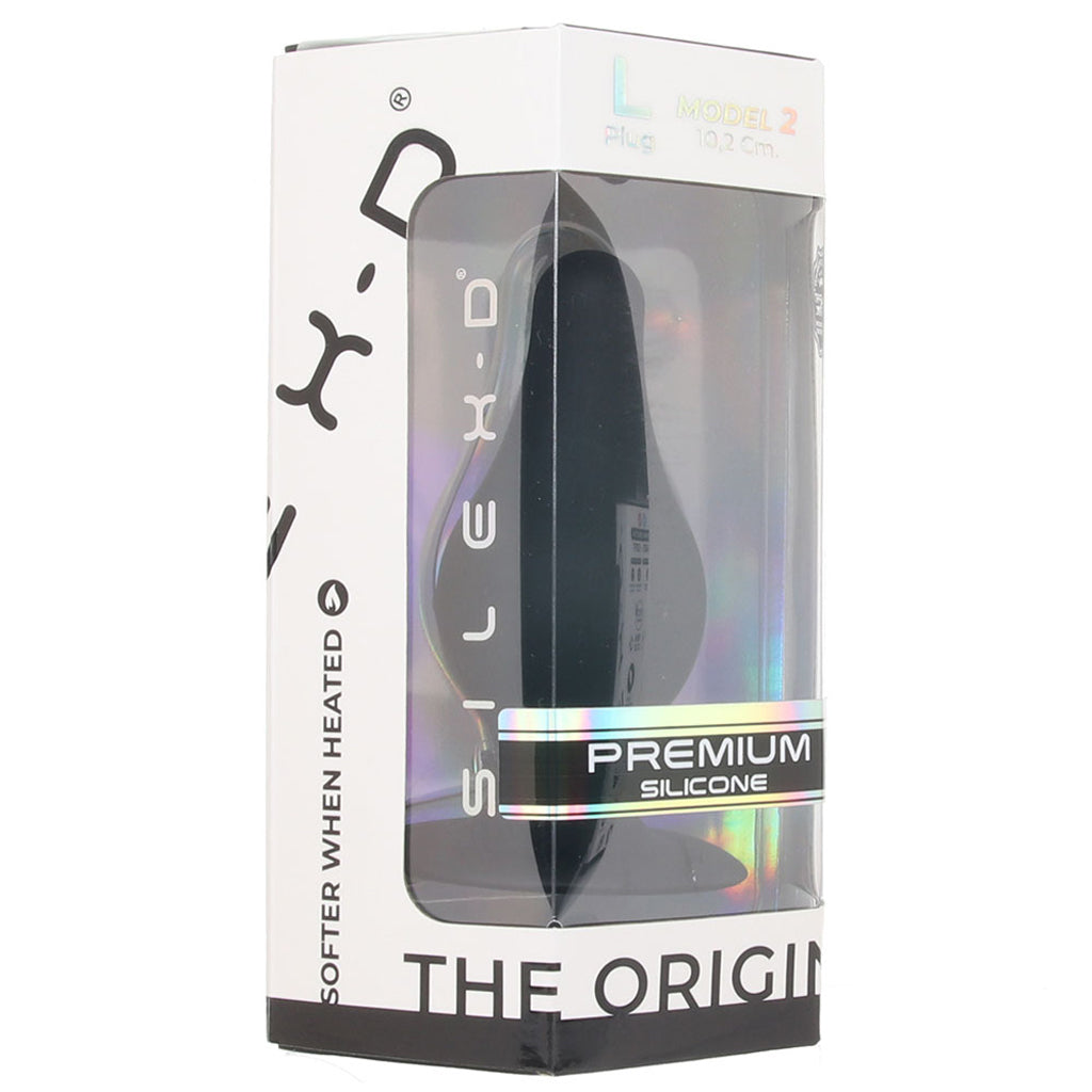SILEX-D Model 2 Premium Silicone Butt Plug in Large - Tophatter's Adult Sex Toys Online Anal Sex Toys > Butt Plugs - Tophatter Daily Deals