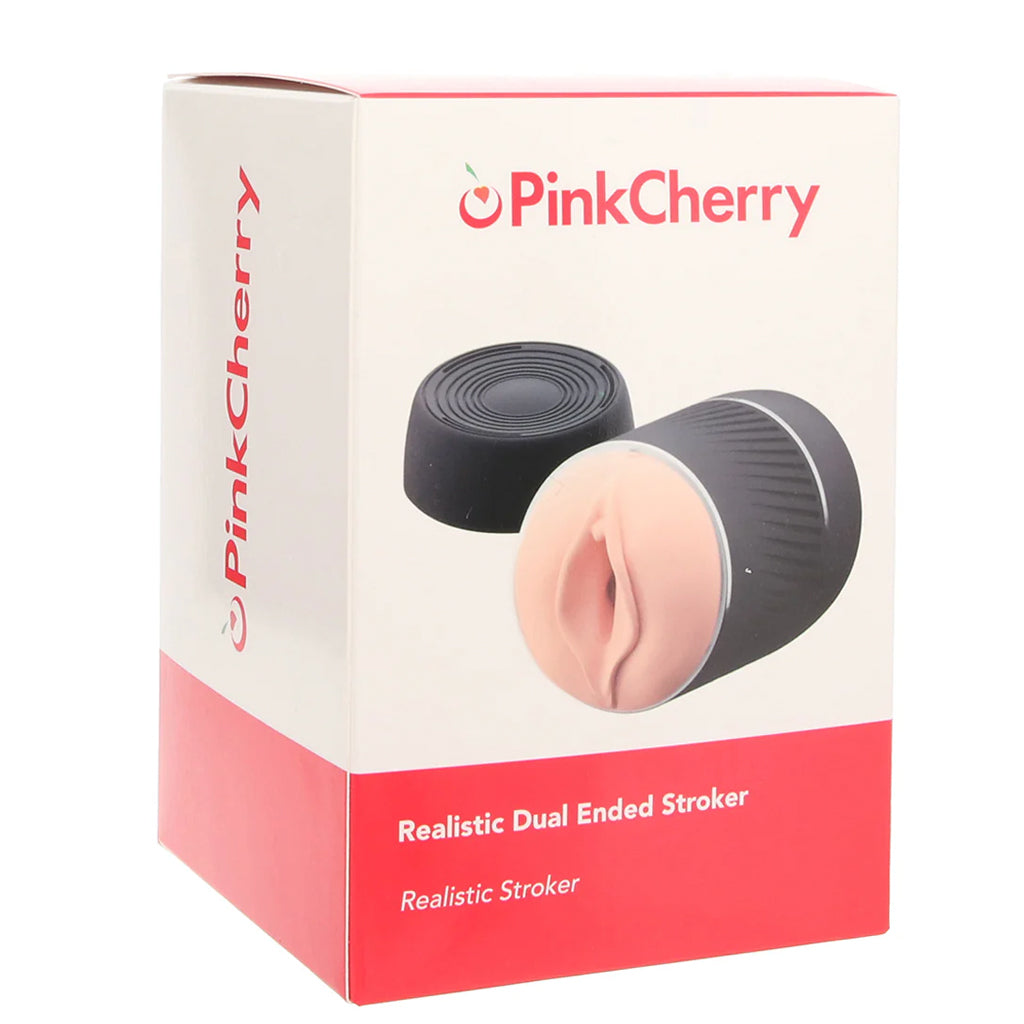 PinkCherry Realistic Dual Ended Stroker - Tophatter's Adult Products Male Masturbators > Pocket Strokers - Tophatter Daily Deals
