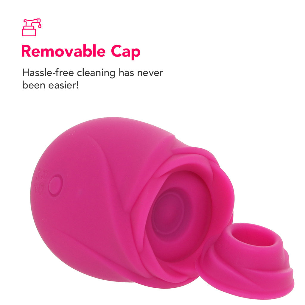 Romp Rose 2.0 Pleasure Air Stimulator Vibrators > Clitoral Stimulators - Tophatter Daily Deals