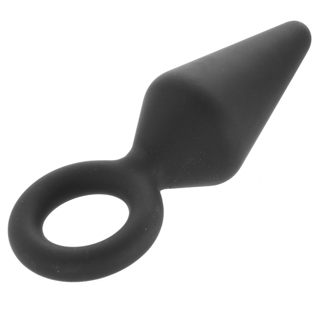 Anal Adventures Platinum Loop Plug in Small - Tophatter's Adult Products Anal Sex Toys > Butt Plugs - Tophatter Daily Deals
