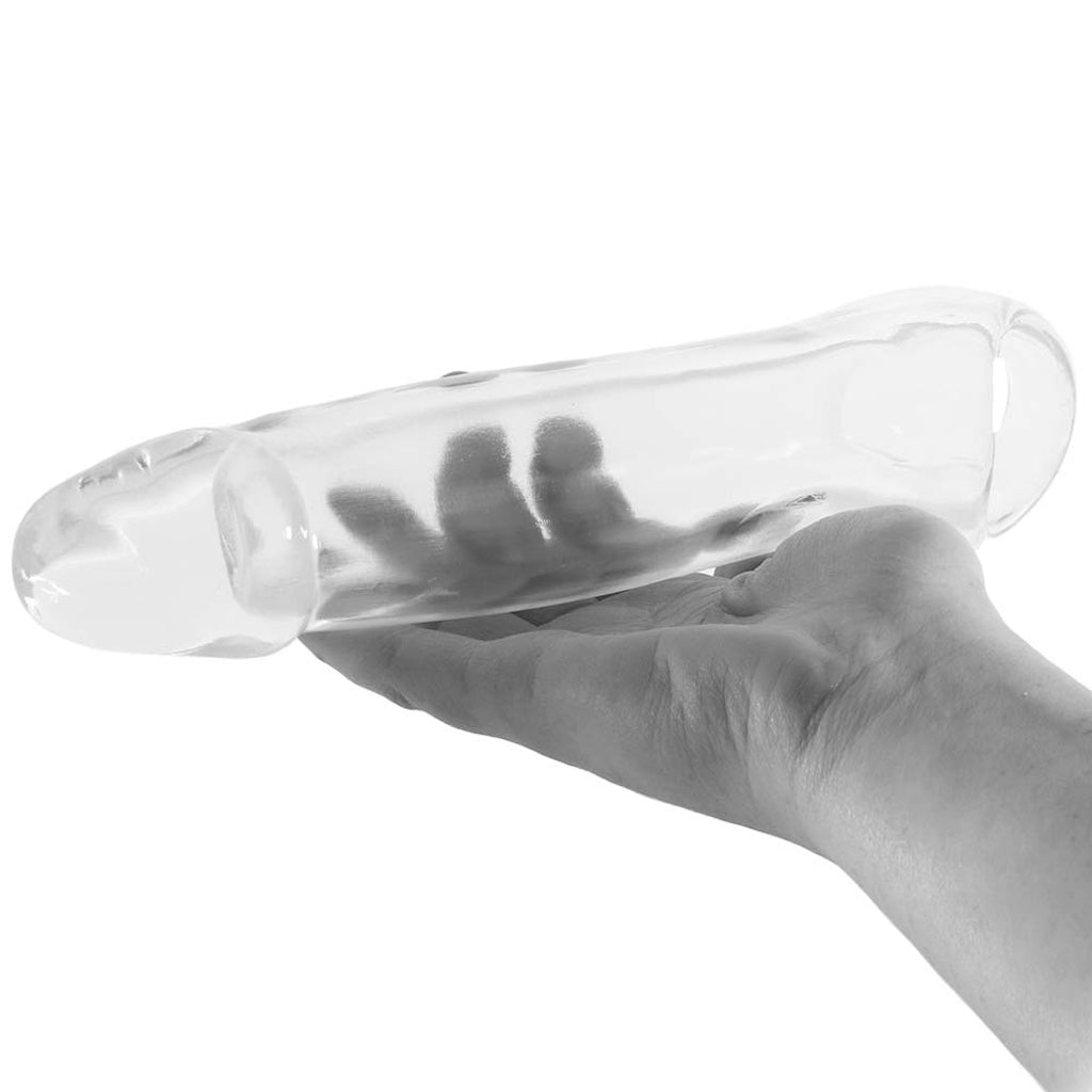 Renegade Large Fantasy Extension in Clear - Tophatter's Adult Products Male Enhancement > Extenders and Sleeves - Tophatter Daily Deals