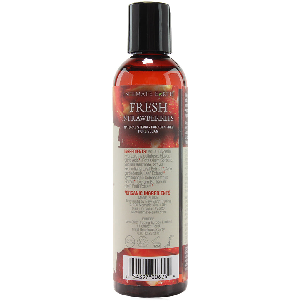 Oral Pleasure Glide 4oz/120ml in Fresh Strawberries Lubes and Lotions > Flavored Sex Lubes - Tophatter Daily Deals