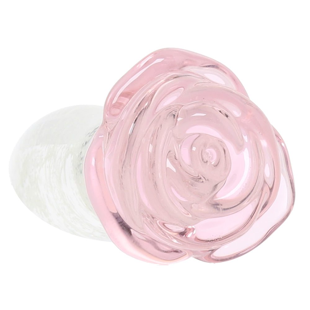 Intimately GG Glass Rose Plug - Tophatter's Adult Products Anal Sex Toys > Butt Plugs - Tophatter Daily Deals