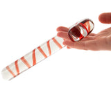 gläs Candy Cane Dream Glass Dildo Dildo Sex Toys > G-Spot Dildos - Tophatter Daily Deals