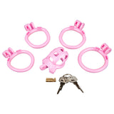Blueline Small Pink Humiliation Prisoner Cock Cage - Tophatter's Adult Sex Toys Online Bondage and Fetish > Cock and Ball Devices - Tophatter Daily Deals
