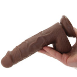Realistic 8 Inch Dildo in Dark Dildo Sex Toys > Realistic Dildos - Tophatter Daily Deals