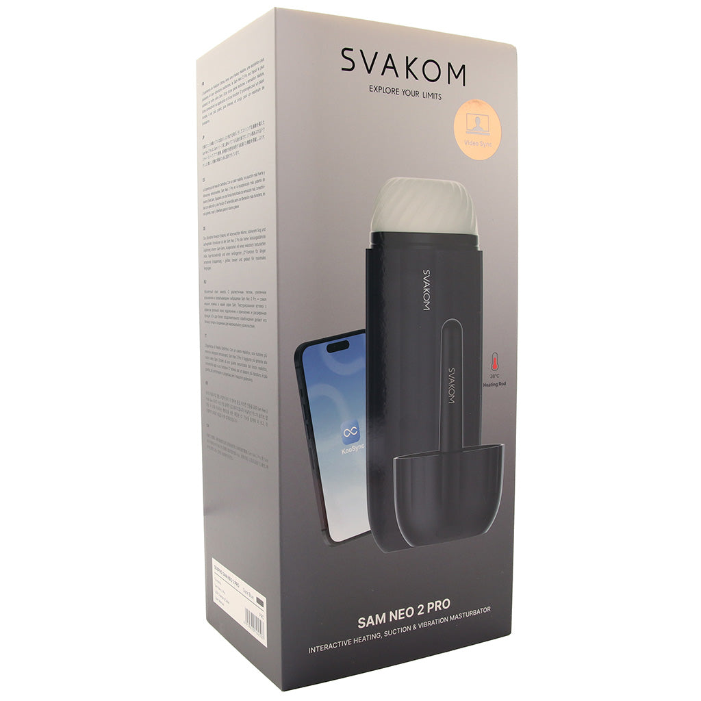 Sam Neo 2 Pro Heating, Sucking & Vibrating Masturbator Male Masturbators > Auto Strokers - Tophatter Daily Deals