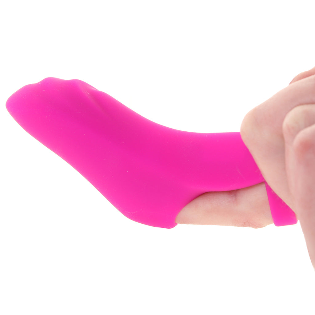 Frisky Finger Bang'her Pro Vibe in Pink - Tophatter's Vibrator Deals Online Vibrators > Finger Vibrators - Tophatter Daily Deals