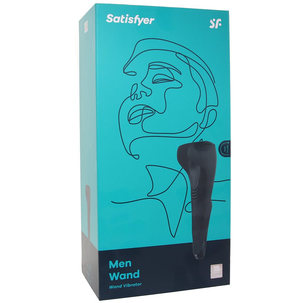 Satisfyer Men Wand Vibrating Stroker Male Masturbators > Vibrating - Tophatter Daily Deals