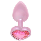 Booty Bling Pink Metal Jewelled Butt Plug in Small Anal Sex Toys > Butt Plugs - Tophatter Daily Deals