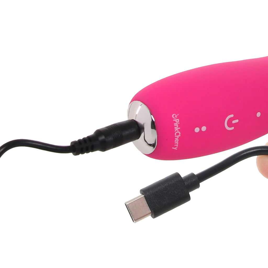 PinkCherry Realistic Slim Rabbit Vibe in Pink Vibrators > Rabbit Vibrators - Tophatter Daily Deals