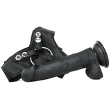 Realistic 8 Inch Strap-On in Black Dildo Sex Toys > Strap-On and Harnesses - Tophatter Daily Deals