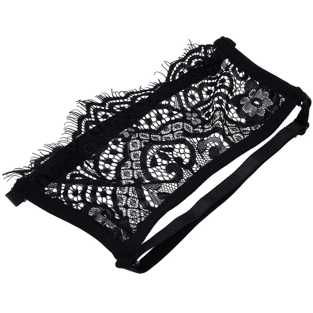 S&M Veiled Vision Lace Blindfold Bondage and Fetish > Pleasure Masks and Dress Up Play - Tophatter Daily Deals