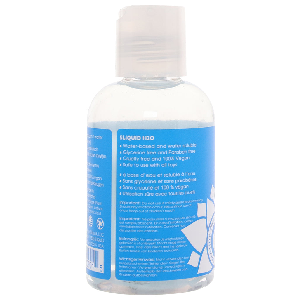 H2O Glycerine Free Natural Lube in 4.2oz/125ml Lubes and Lotions > Water Based Sex Lubes - Tophatter Daily Deals