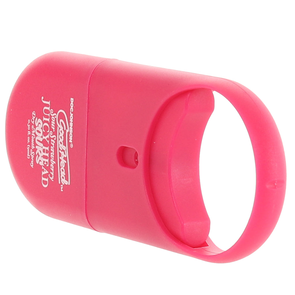 GoodHead Juicy Head Sours Spray To-Go in Strawberry - Tophatter's Adult Sex Toys Online Lubes and Lotions > Flavored Sex Lubes - Tophatter Daily Deals