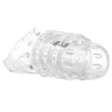 Textured Stimulation Enhancer Penis Sheath in Clear Male Enhancement > Extenders and Sleeves - Tophatter Daily Deals