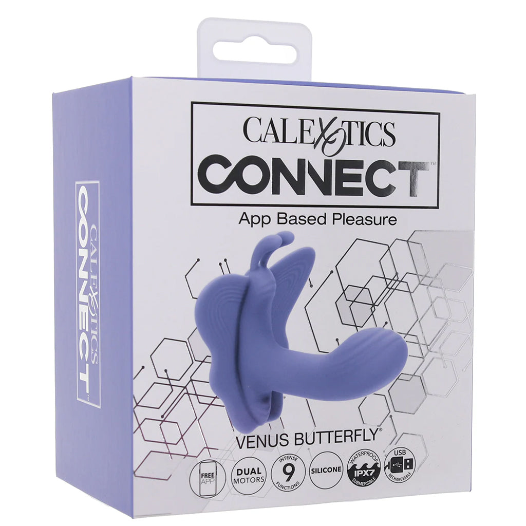 Connect App Controlled Venus Butterfly Wearable Vibe Vibrators > Wearable & Panty Vibrators - Tophatter Daily Deals
