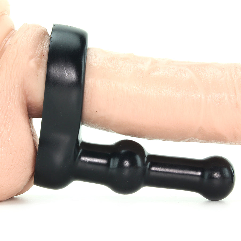 Platinum Silicone The Double Dip in Black Anal Sex Toys > Butt Plugs - Tophatter Daily Deals