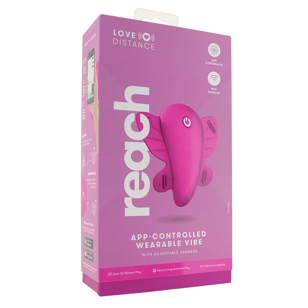 Love Distance Reach App Controlled Wearable Vibe Vibrators > Wearable & Panty Vibrators - Tophatter Daily Deals