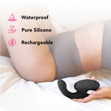 Womanizer Next Duo Clitoral Suction & G-Spot Vibe in Black Vibrators > G-Spot Vibrators - Tophatter Daily Deals