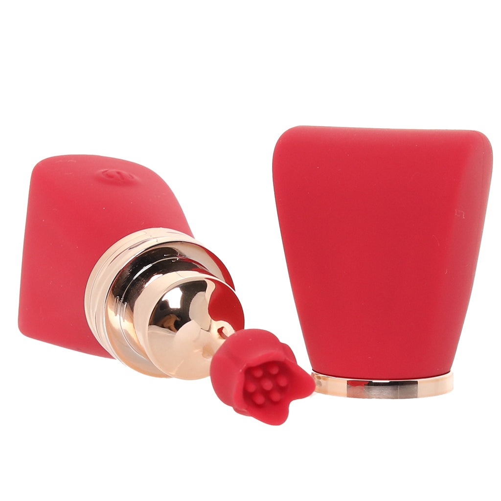 Gold Glam Tri-Tip Vibe Vibrators > Clitoral Stimulators - Tophatter Daily Deals