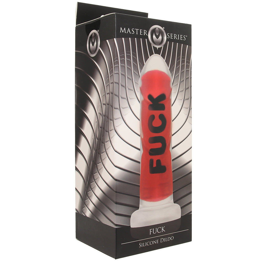Master Series F*ck Silicone Dildo - Tophatter's Adult Sex Toys Online Dildo Sex Toys > Realistic Dildos - Tophatter Daily Deals