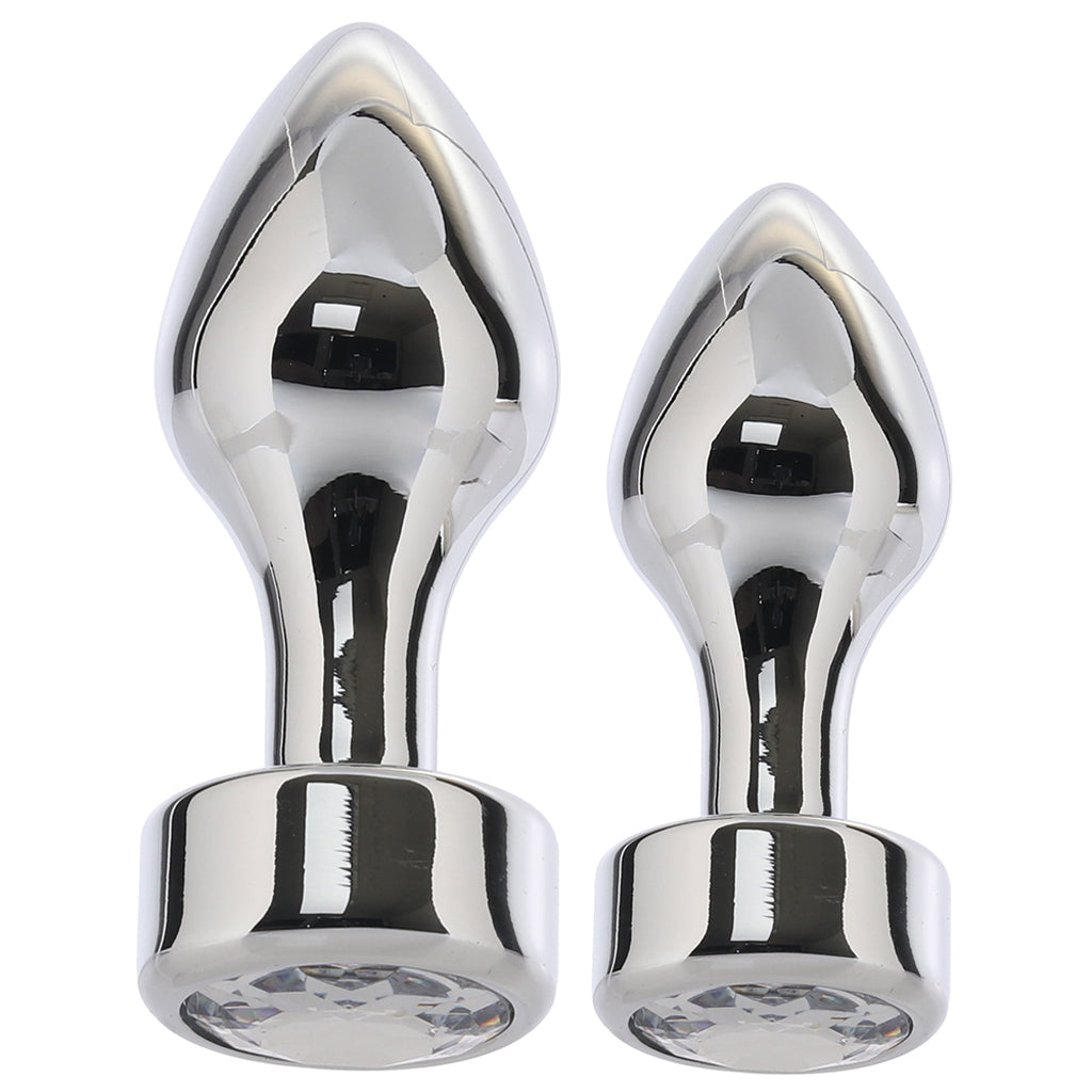 Gemsations Bling Bling Gem Aluminum Anal Training Set Anal Sex Toys > Butt Plugs - Tophatter Daily Deals
