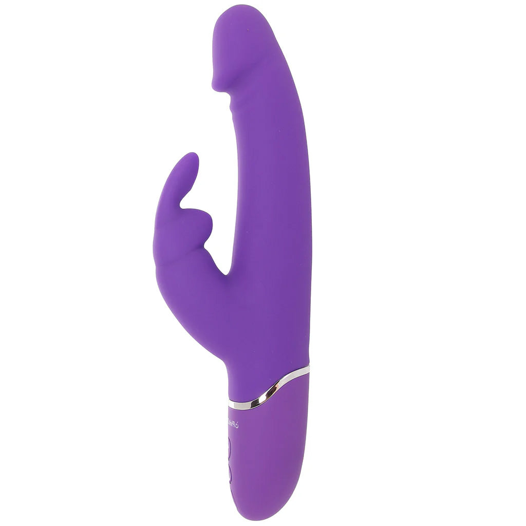 PinkCherry Warming Realistic Rabbit Vibe in Purple Vibrators > Rabbit Vibrators - Tophatter Daily Deals