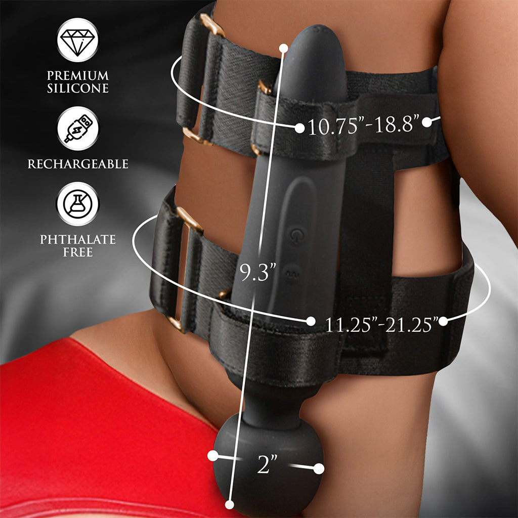 Master Series Thunderstick Thigh Strap & Wand Vibrators > Wands - Tophatter Daily Deals